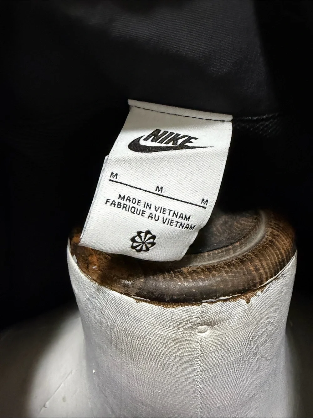 Nike Black Snap-Front Coach Jacket